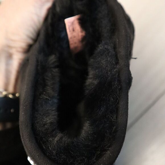 Juicy Couture B3262SW Women's Sz 10 Black Micro Suede JC-Kave Winter Ankle Boots - Picture 16 of 16